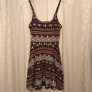 Printed Skater Dress